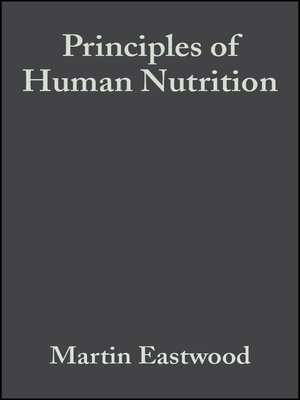 cover image of Principles of Human Nutrition